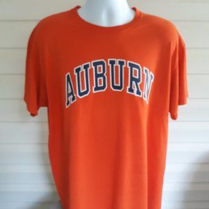 Auburn Tigers T-shirt Extra Large Orange Russell Athletic